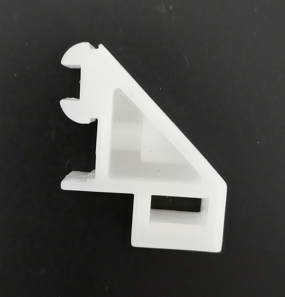 Free Sample Plastic Wall Bracket <strong>Cord</strong> Lock Guide End Cup Curtain Accessories <strong>for</strong> <strong>Roman</strong> <strong>Blind</strong> - Product Image 4