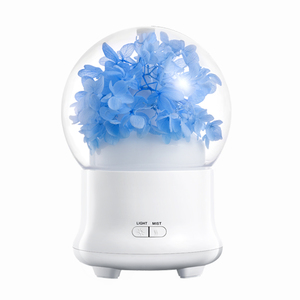 USB Aroma Essential Oil <b>Diffuser</b> <b>Steam</b> Water Ultrasonic Cool Mist Mini Humidifier Air Purifier 7 Color LED Light Power Time ABS - Product Image 6
