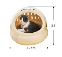 Cage de transport pour animaux de compagnie, haute qualité, Portable, multifonctionnelle, Capsule d'espace pour chat