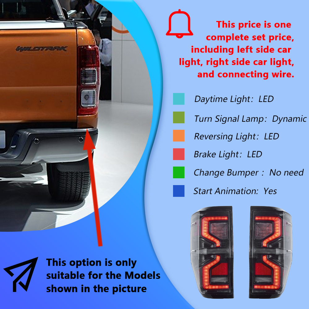 Feu arrière, un ensemble