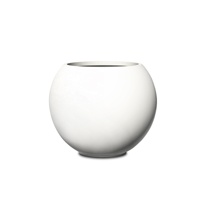 Pots de fleurs en argile fibre légère en forme de boule décoratifs pour la maison et le jardin