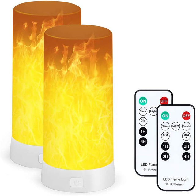 Smart APP Control RGB LED Flame Bulb Fire Lamp Corn Bulb Flickering LED Dynamic Flame Effect 6W 85V-265V for Home Lighting