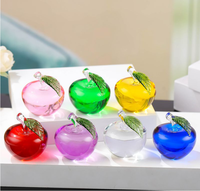 Groothandel Kristallen Bruiloft Kinder Verjaardag Feestdagen Promotie Cadeaus Schattige Decoratie Beeldje Souvenir Kristallen Fruit Ambachten