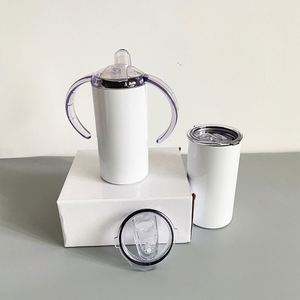 Vasos Térmicos de 12 oz para Sublimación, Botella de Agua con Doble Aislamiento, Termo, Tazas de Viaje para Niños con Asas - Product Image 2