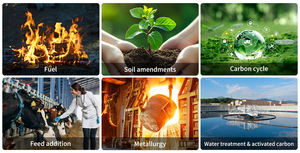 Vente chaude : Machine de formage de charbon de bois, four de carbonisation continu sans fumée, briquettes de biomasse, moteur en acier inoxydable, haute performance - Product Image 5