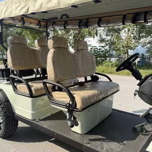 รถยนต์คลาสสิกสี่ล้อไฟฟ้าและรถกอล์ฟพร้อมเบาะนั่งด้านหน้า ความเร็ว 50-70 กม./ชม. ระยะทาง 70-90 กม. 3-6 ที่นั่ง - Product Image 4