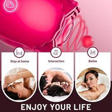 Adulto <span class=keywords><strong>amore</strong></span> rosa vibratore rosa rosso succhiatore massaggiatore con basso prezzo del sesso giocattolo per il massaggio - Product Image 2