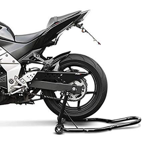 Supports de levage de roues avant et arrière noirs pour moto, supports de paddock pour fourche et roue arrière, compatibles avec les motos sportives - Product Image 5