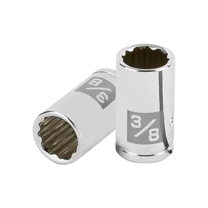 Truper Set di 6 unità 3/8 \ "presa 12 poli 1/4 \" 3/8 quadrati \ "Dado con 6 unità - Product Image 1