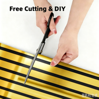 Stiker Dinding Dapur 3D Grid Metal Grille PVC Cermin Reflektif Wallpaper Vinyl Tekstur Latar Belakang Perekat Sendiri