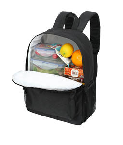 Sac isotherme portable en polyester pour moto, sac à dos pour scooter, 24L, extensible, pour livraison de nourriture - Product Image 1