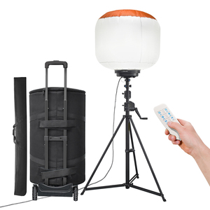 60-1400W Portable Mobile Balloon <strong>LED</strong> <strong>Light</strong> Emergency <strong>LED</strong> Mobile Lighting <strong>Tower</strong> With No Glare For Highway Work