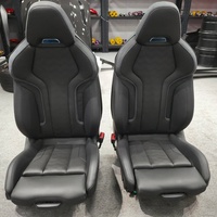 Sièges baquet sport pour BMW F30 F80 F10 M3 M5 X3, amélioration personnalisable, revêtement en cuir, intérieur en éponge, accessoires de voiture