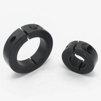 Carbon Steel Open-type Retaining Ring Single-split Design; Plain-shaft Retaining Locking Ring; Shaft-positioning Collar; Limit