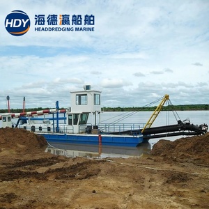 Drague hydraulique de 8 pouces utilisée pour les opérations de nettoyage et de dragage dans les petits cours d'eau - Product Image 3