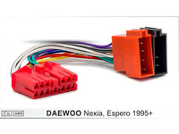 Harness Kabel Radio ISO Otomotif Tembaga XLPE PVC 150mm 12V Cocok untuk Stereo Mobil DAEWOO Nexia Espero