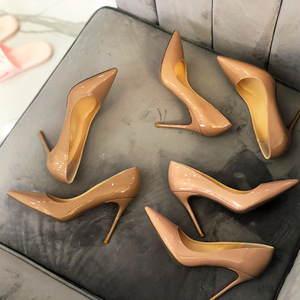 Chaussures à talons mi-hauts de bureau, bout pointu, nouvelle mode, 6CM/8CM/10CM - Product Image 3