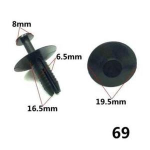 Rivets en plastique, rivets à pression en nylon, blanc, noir, R6080 - Product Image 3