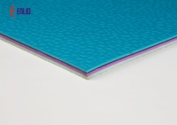 Enlio Revêtements de sol en PVC approuvés par la FIVB pour les terrains de sports d'intérieur Tapis de sol antidérapant en vinyle pour volleyball Design graphique