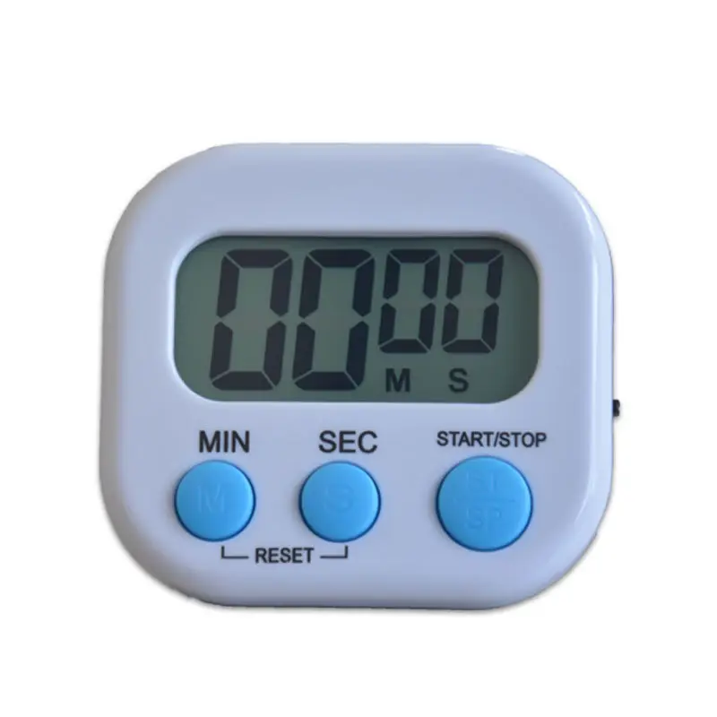 Popular Wholesale Custom Cooking Baking Alarm Clock Mini LED Countdown Digital and Electrical Kitchen Timer Reminder Tool