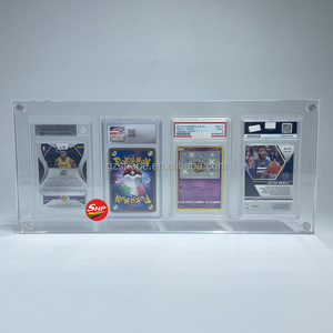 Affichage magnétique acrylique personnalisé SHP Factory 2019 POKEMON S & MF.A. Carte CHARIZARD GXHIDDEN FATES pour <span class=keywords><strong>Psa</strong></span> CGC Graded Card Protect - Product Image 6