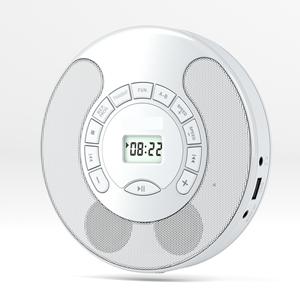 เครื่องเล่นซีดีแบบพกพาส่วนตัวพร้อมลำโพงคู่ในตัว รองรับการส่งสัญญาณบลูทูธ เครื่องเล่นซีดีขนาดเล็ก ใช้ซ้ำซึ้งเพลง เรียนรู้เพลง ใช้ได้ทั้งเดินทางและที่บ้าน - Product Image 2