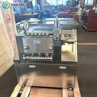 Mini-homogénéisateur à cisaillement élevé, machine manuelle pour lait, homogénéisateur haute pression pour l'agriculture laitière