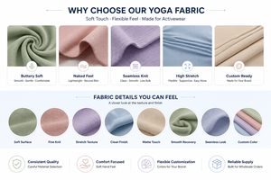 Set Yoga 3 Pezzi Personalizzato con Logo per Donna: Reggiseno Sportivo Halter, Bolero a Maniche Lunghe con Fori per i Pollici, Leggings a Vita Alta, Abbigliamento da Palestra - Product Image 5