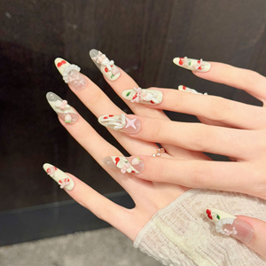 <span class=keywords><strong>Uñas</strong></span> Postizas Hechas a Mano <span class=keywords><strong>con</strong></span> Diseño de Ojo de Gato Negro y <span class=keywords><strong>Dorado</strong></span>, Conejo y Delfín, Acrílicas Reutilizables, Venta al Por Mayor de Fábrica OEM ODM, Personalizadas - Product Image 4