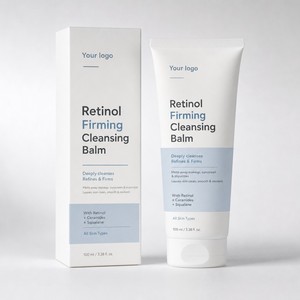 Fournisseur en gros de <span class=keywords><strong>baume</strong></span> <span class=keywords><strong>nettoyant</strong></span> riche quotidien avancé, professionnel, premium, naturel, doux et efficace au rétinol pour raffermir la peau - Product Image 1