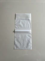 Sacs de conditionnement en plastique givrés par blanc plat auto-adhésif personnalisable de sac de poche d'EVA pour différents usages
