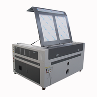 Machine de gravure laser CNC de table 100W 130W non métallique, réglable, refroidie par eau, avec support IA pour MDF et bois 1300x900 CCD