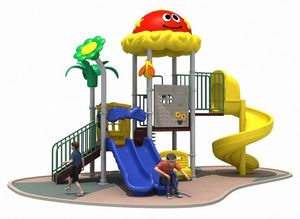Wenzhou Jinshi High Safety Fantastic Design Outdoor Playground Galvanized Steel Tube <b>Plastic</b> <b>Slide</b> - Product Image 5