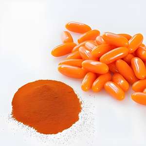 藻類パーム油天然サプリメントから抽出された高用量ベータカロチン粉末20% 濃縮 - Product Image 2