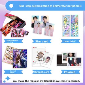 Tarjeta Pequeñ<span class=keywords><strong>a</strong></span> Personalizada Phalote, Tarjeta de Color Personalizada, Tarjeta Postal Perlada, Tarjeta Cuadrada con Bronceado UV, Tarjeta Plateada con Firma Láser, Sailor Moon - Product Image 4