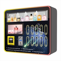 Máquina Expendedora de Muestras de Perfume de Alta Calidad, Montada en la Pared, con SDK, Wi-Fi/4G LTE, Forma y Color Personalizables, Venta Directa de Fábrica China