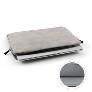 Durable 11-15,4 pulgadas Universal Fluff <span class=keywords><strong>Forro</strong></span> PU Cuero Tablet Estuche de transporte Laptop Sleeve Bags <span class=keywords><strong>para</strong></span> iPad, Lenovo, HP, Dell, <span class=keywords><strong>Asus</strong></span> - Product Image 2