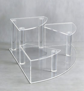 Индивидуальные прозрачные акриловые подставки-витрины толщиной 4 мм для хранения и демонстрации рекламных материалов на выставках - Product Image 4