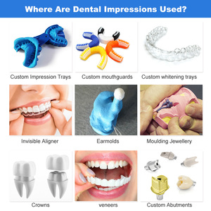 Silicona Dental para Moldes de Dientes, Material de Impresión Dental, Masilla con Cuerpo Pesado y Cuerpo Ligero - Product Image 6