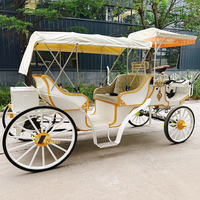 Chariot Équestre Électrique de Tourisme pour Parcs à Vendre, Chariot Équestre Touristique à Vendre