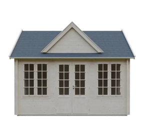 Casa pequeña de lujo, casa de jardín de estilo europeo de Color rojo, venta al por mayor, lista para enviar - Product Image 2