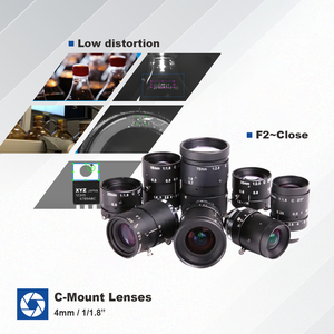 Vision Datum professionnel optique 5MP 1/1.8 "FL 8mm F2.0 <span class=keywords><strong>FA</strong></span> objectif de caméra à mise au point manuelle à monture C - Product Image 3