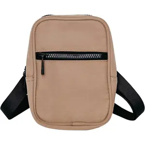 Premium BSCI usine OEM sacs de téléphone portable mini épaule hommes femmes fronde sac à bandoulière