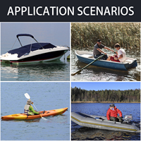 ANHERT Conception flottante support coulissant étanche 8 étoiles connecteur paddle board led navigation kayak lumière cano éclairage