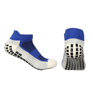 KT504 <strong>Manufacturer</strong> OEM <strong>Custom</strong> Logo Knitted Anti Slip Grip Football <strong>Socks</strong> Breathable Unisex Cushion Sport Ankle Soccer <strong>Socks</strong> - Product Image 2