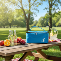 Sac à déjeuner isotherme personnalisé avec logo, prix promotionnel, portable, pour enfants et adultes, sac isotherme, sacs isothermes souples