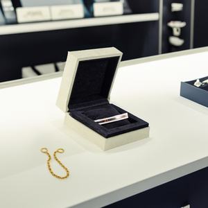 Custom logo Emballage Bijoux <strong>Box</strong> Set <strong>Luxury</strong> Leather Necklace <strong>Ring</strong> Jewelry Gift Packaging <strong>Box</strong> - Product Image 2