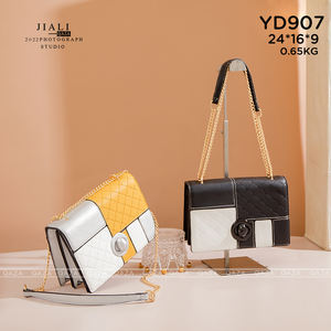 2023 di lusso da donna in pelle PU catena borse Messenger stile abito Vintage con <span class=keywords><strong>Lichee</strong></span> modello a basso prezzo all'ingrosso dal fornitore - Product Image 4