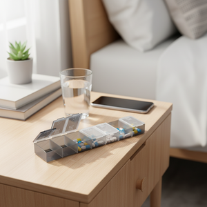 CASAMAX WL AO-9002 Contenitore Portapillole 22.5*5*3CM Scatola per Medicinali in Plastica CN - Product Image 3