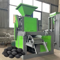 Vente directe d'usine de charbon de minerai de charbon de fer en poudre faisant la machine de fabrication de briquettes de charbon de bois